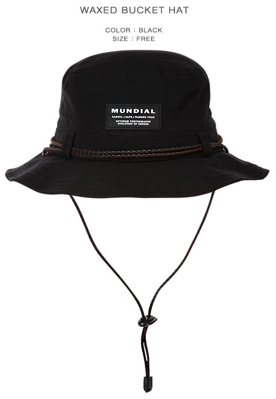 Waxed Bucket Hat Black.jpg