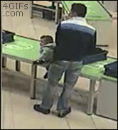 공항에서의 나이스..gif